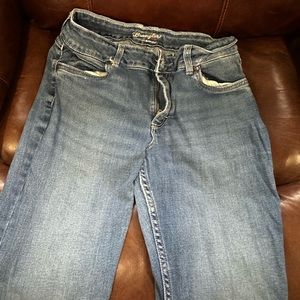 Wrangler boot cut riding jeans
